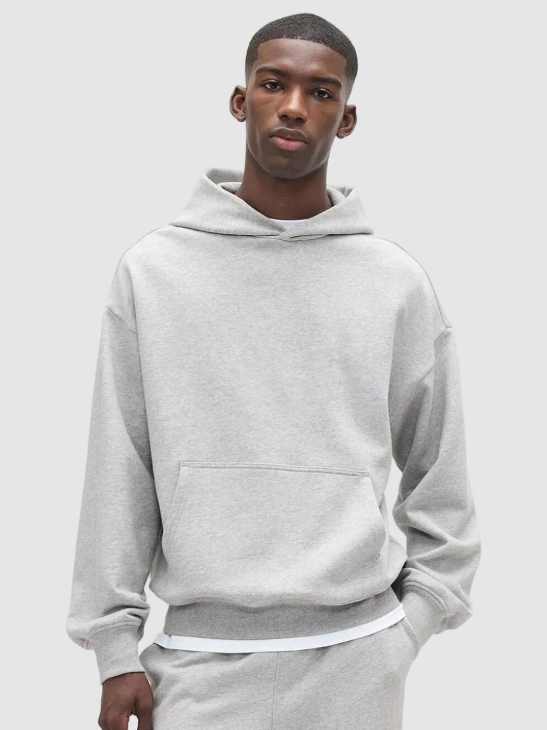 GAP Relaxed Fit Drop-Shoulder Hooded Sweatshirt - Image 1
