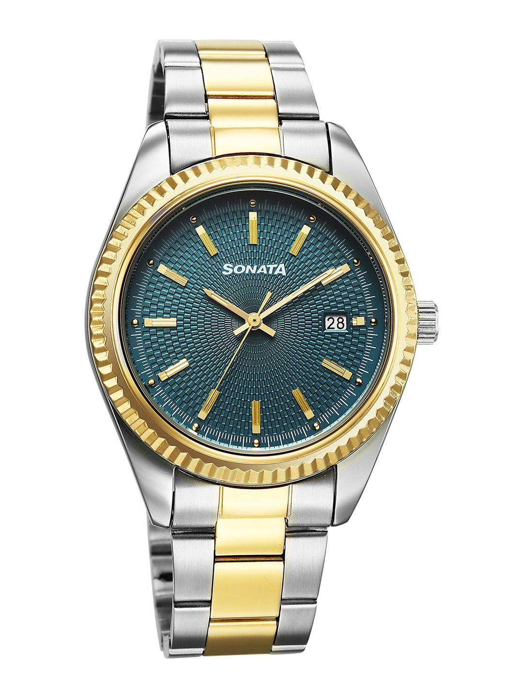 Sonata Men Dial & Bracelet Style Straps Analogue Watch - Image 1