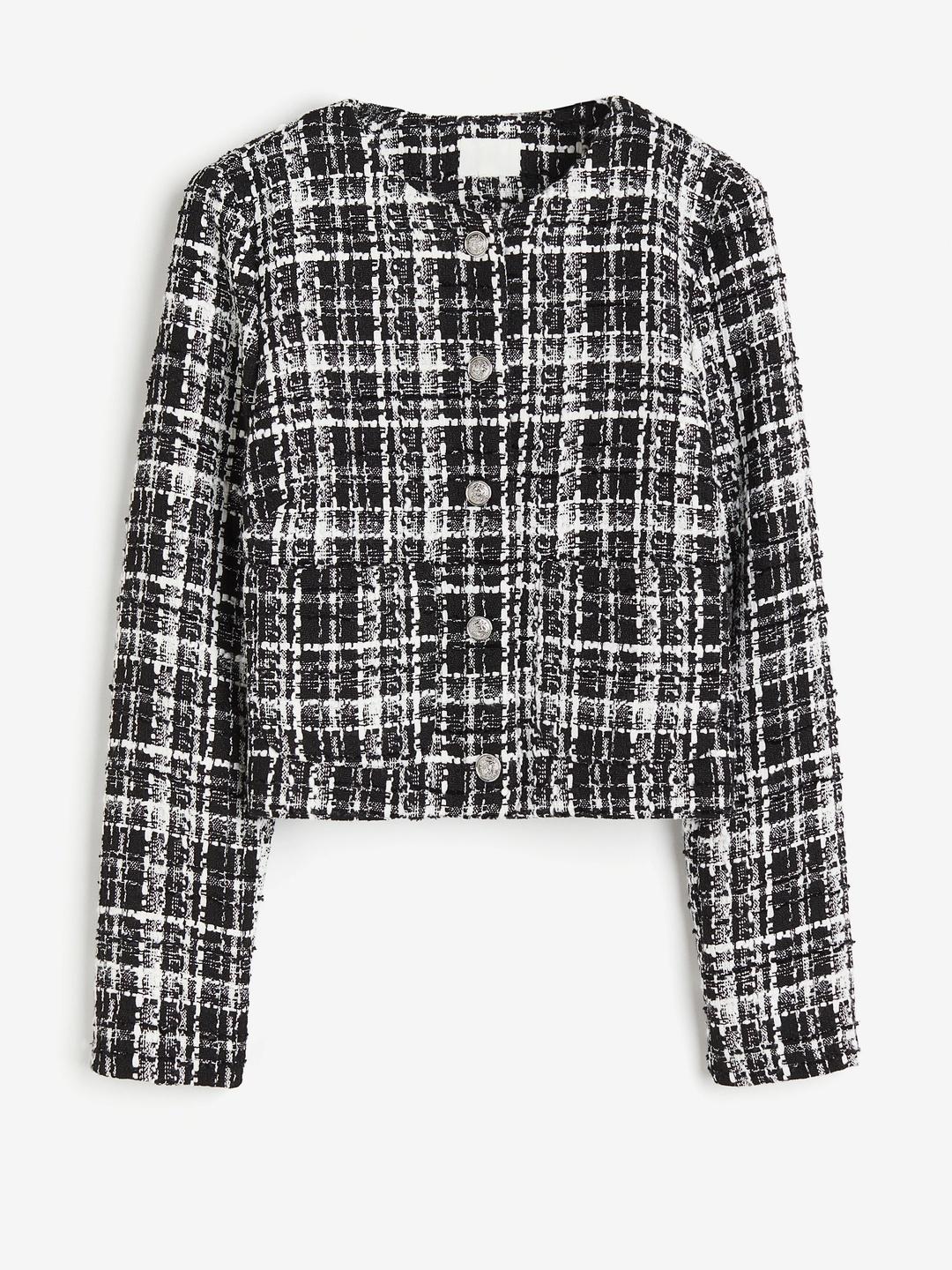 Buy H&M Boucle Jacket Blazers for Women 27748346 Myntra