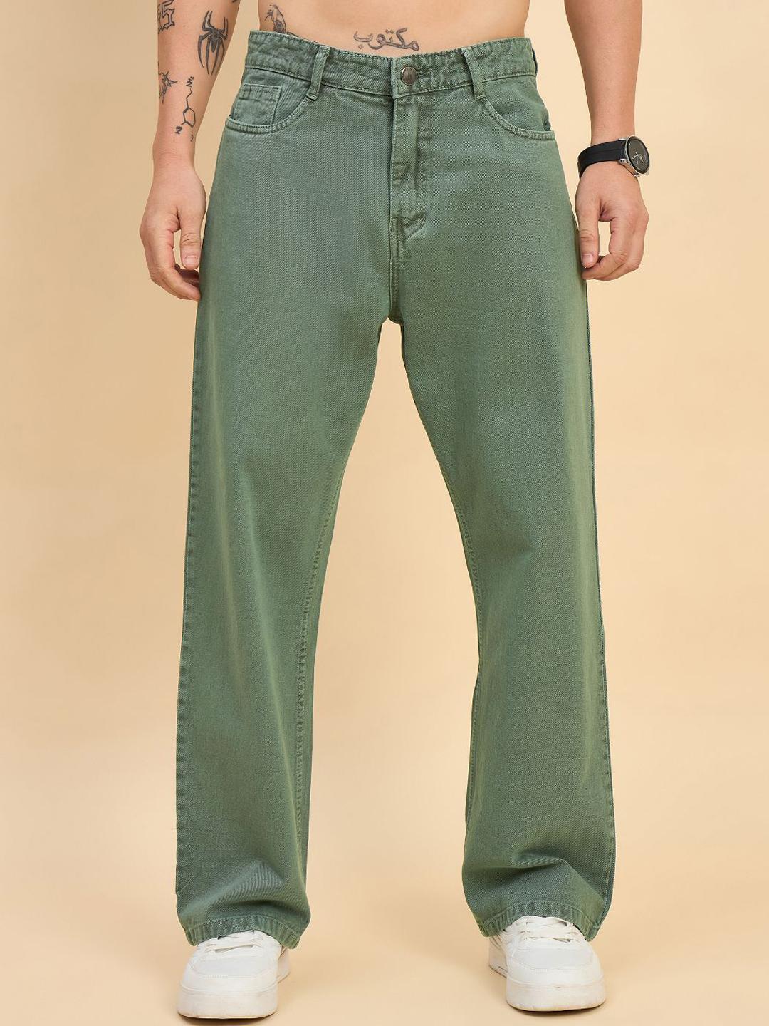 STUDIO NEXX Men Baggy Fit Mid-Rise Jeans - Image 1