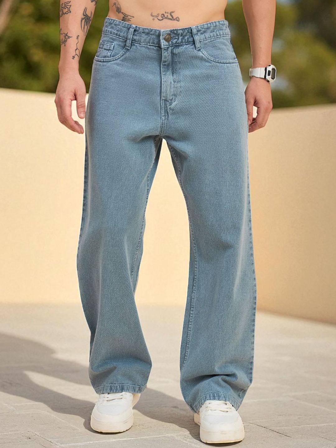 STUDIO NEXX Men Mid-Rise Light Fade Jeans - Image 1