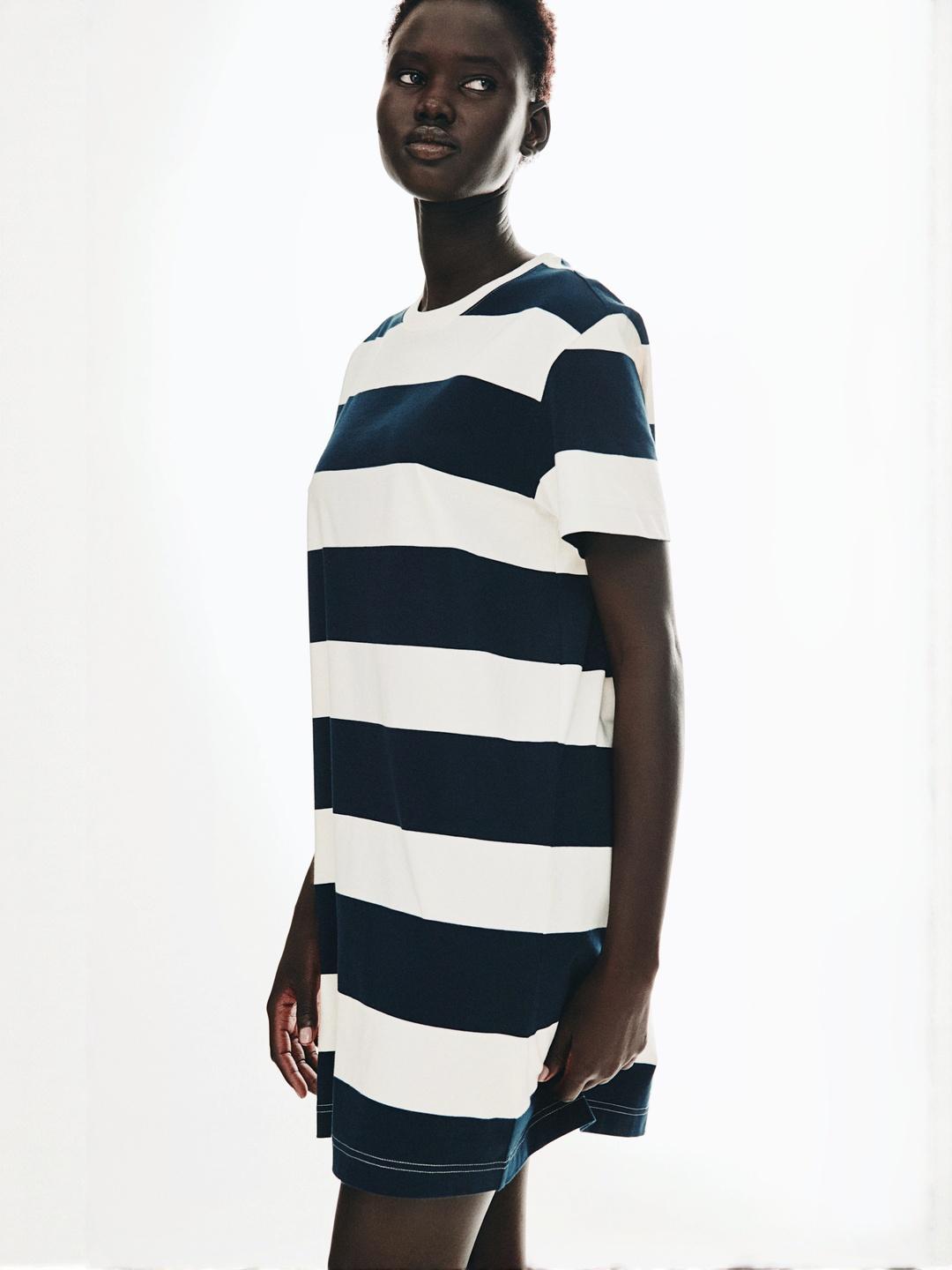Myntra Graphic T Shirt Dress H&amp;m Summer Fit Check @myntra Most  Comfortable Fit And Flare Dress Out