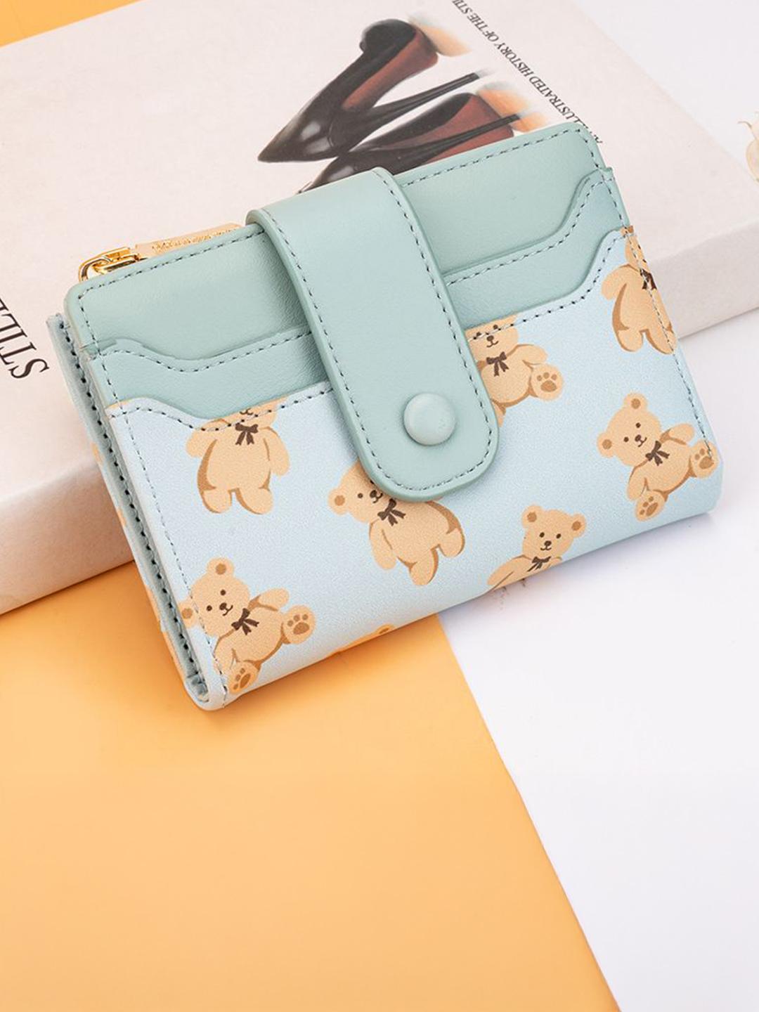 VALERIE Women Animal Printed Two Fold Wallet