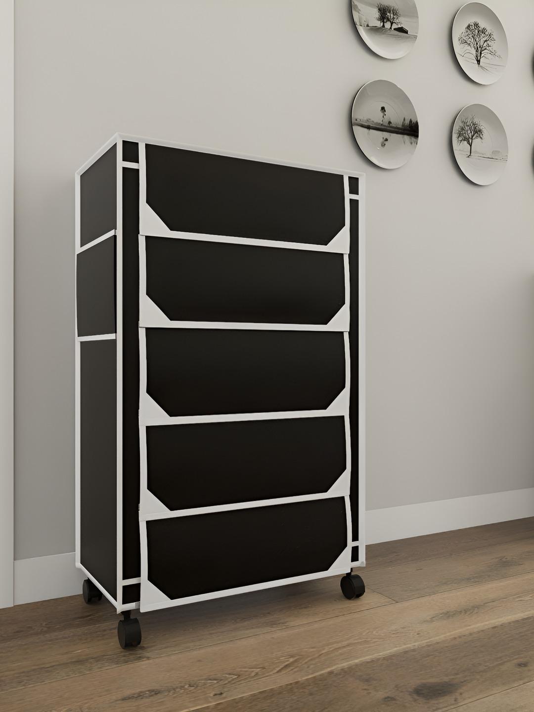 Fabura 5-Layers Shoe Rack With Wheels - Image 1