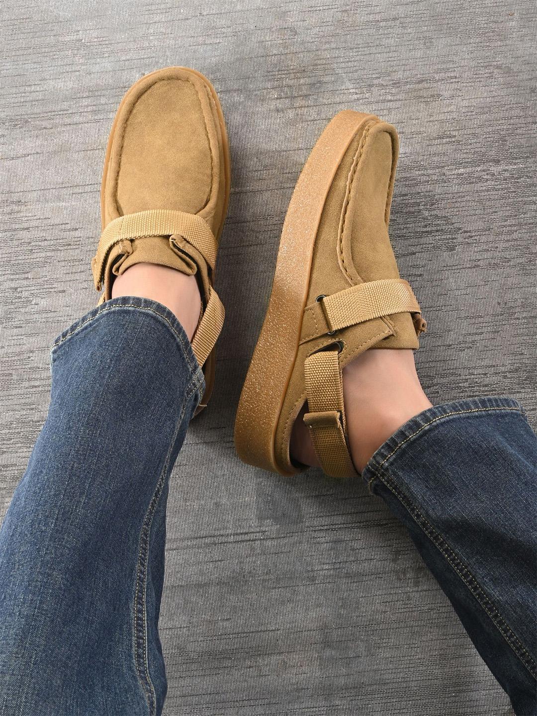 AfroJack Men Solid Shoe-Style Sandals - Image 1