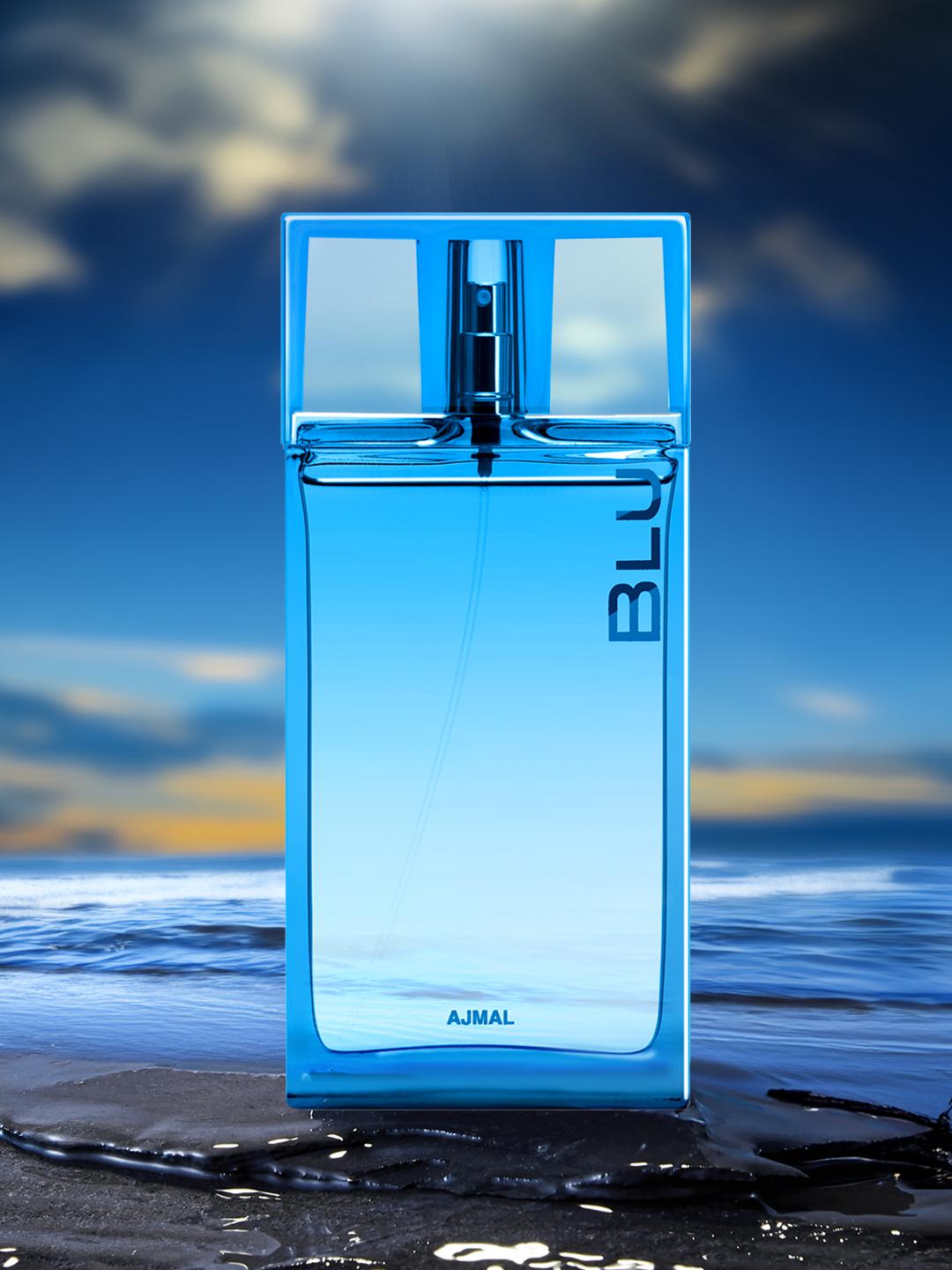 Buy Ajmal Men Blu Aquatic Fresh Long Lasting EDP Perfume 90ml