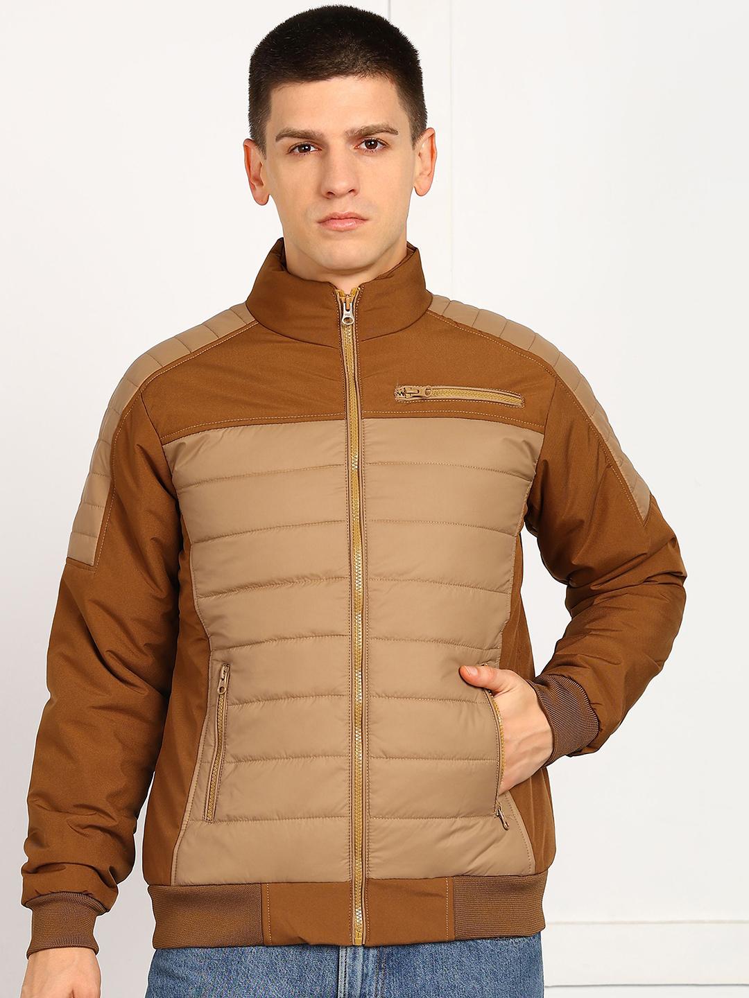 Buy XFOX Colourblocked Puffer Jacket - Jackets for Men 37145009
