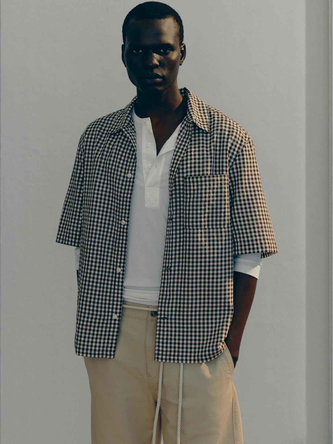 H&M Regular Fit Short-Sleeved Shirt