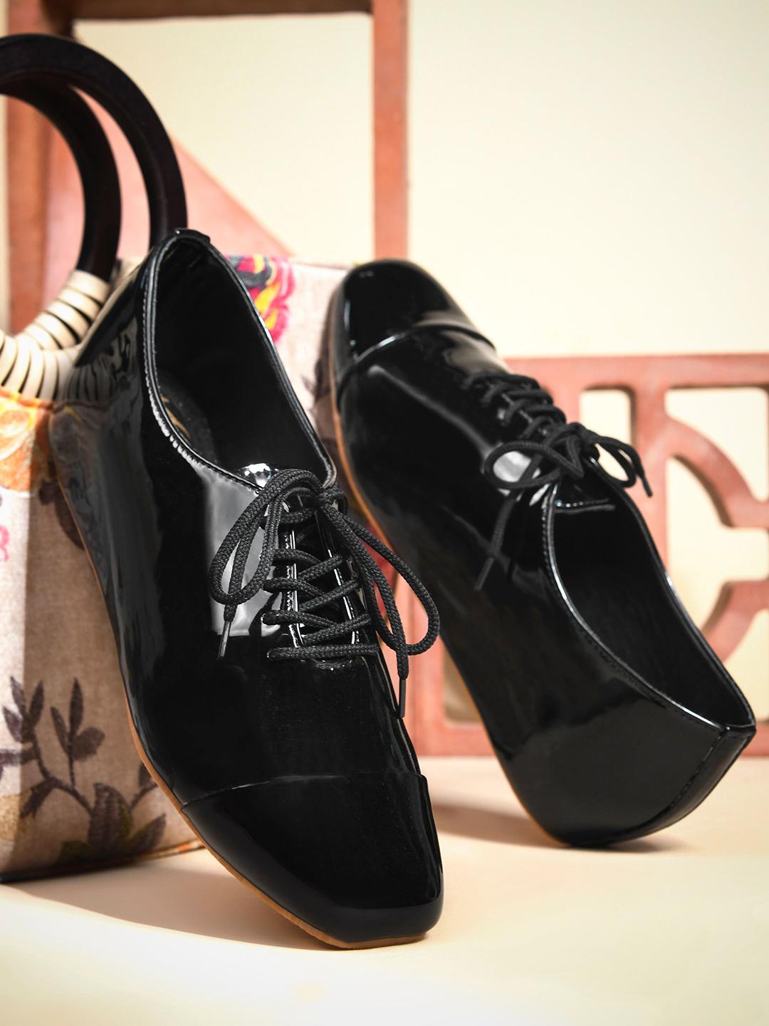 Buy Froh Feet Women Round Toe Lace Ups Formal Brogues Shoes