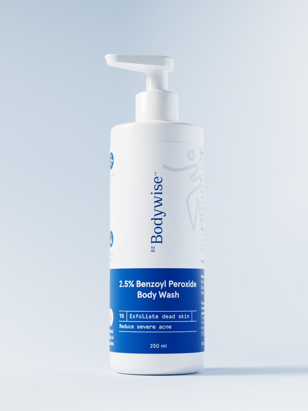 Be Bodywise 2.5% Benzoyl Peroxide Body Wash 250 ml - Image 1