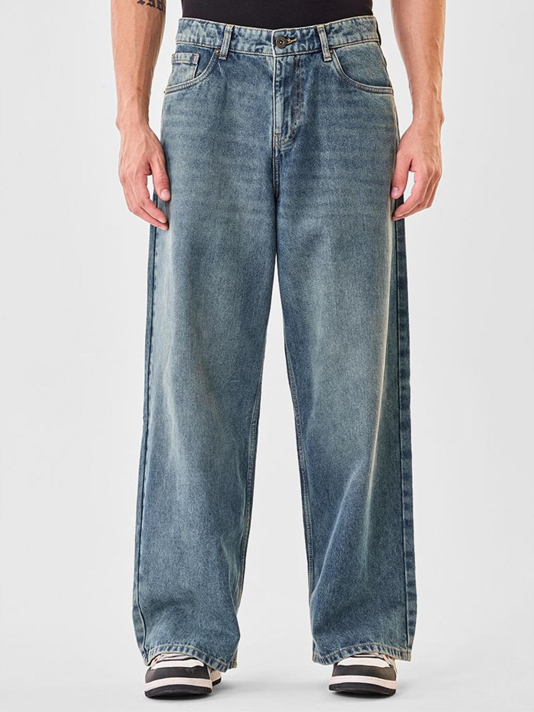 Snitch Men Mid-Rise Light Fade Jeans - Image 1