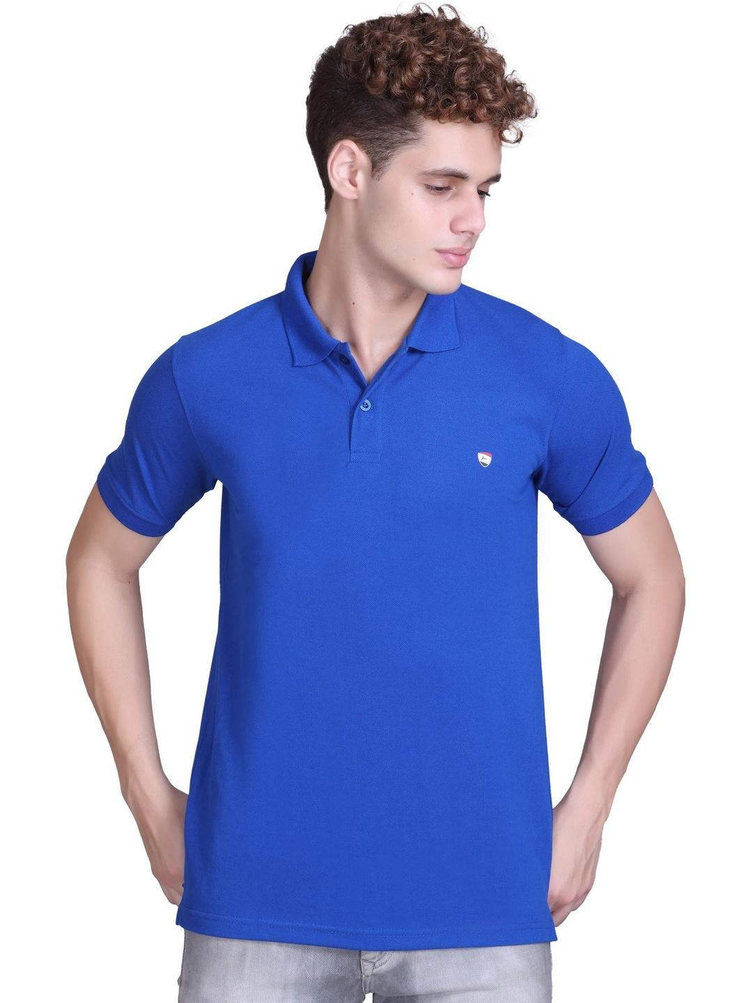 Buy ZEFFIT Men Brand Logo Polo Collar Pockets T-shirt - Tshirts