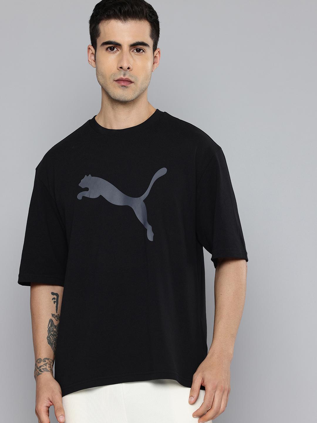 Puma Essential Elevated Brand Logo Printed Pure Cotton T-shirt