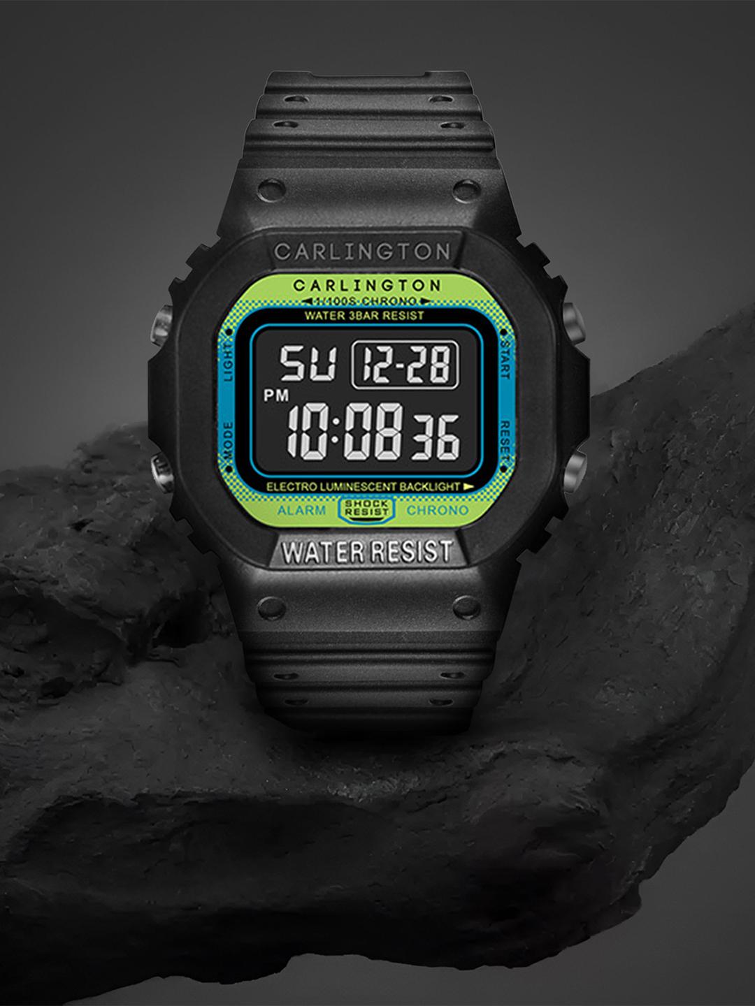 Carlington Backlit Watches Buy CARLINGTON Men Straps Digital Multi - Main Image