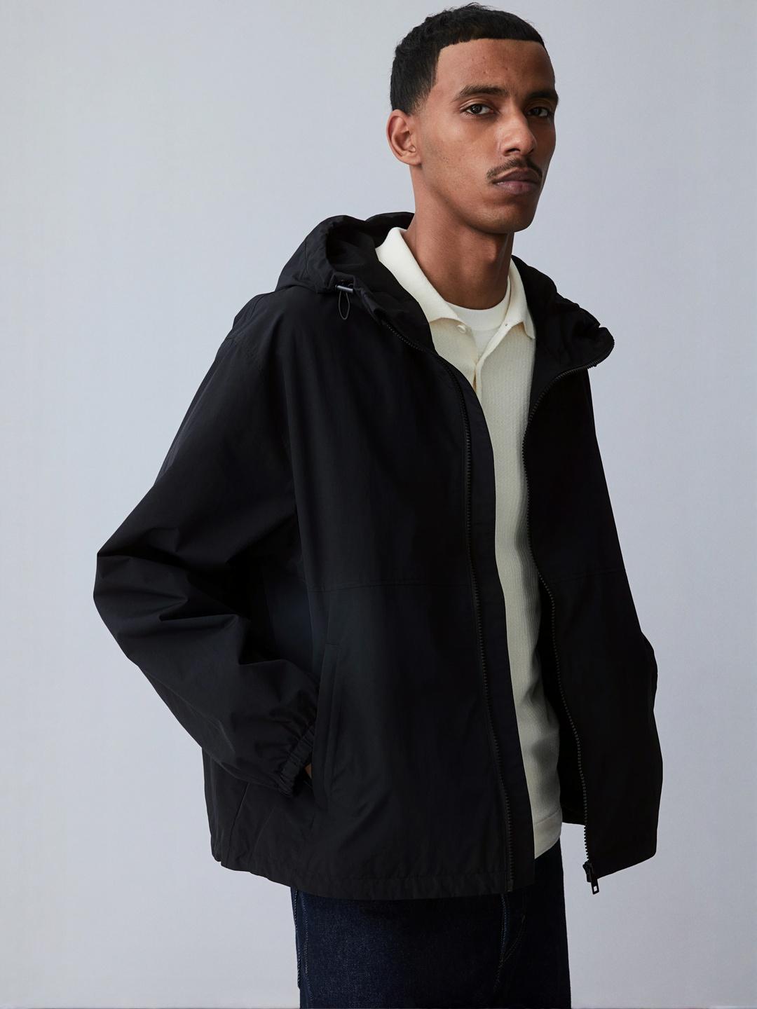 Buy H&M Regular Fit Windbreaker - Jackets for Men 32494834 | Myntra
