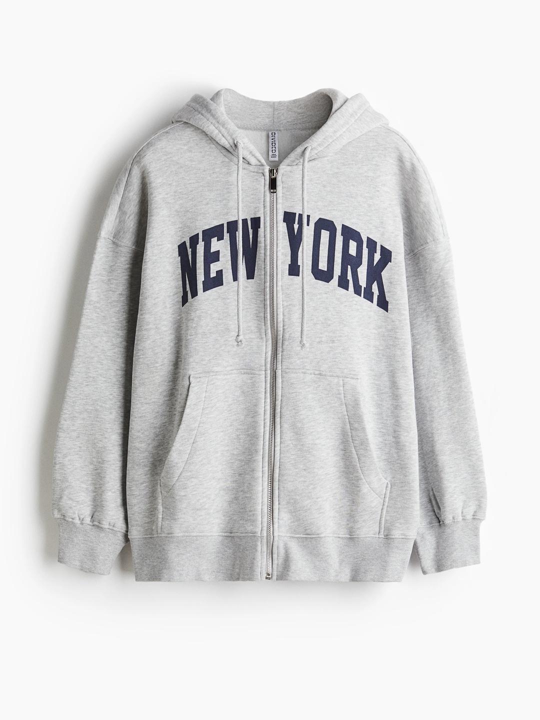 Buy H&M Oversized Zip-Through Hoodie - Sweatshirts for Women