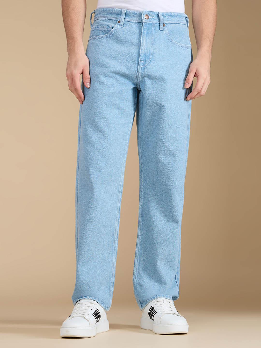 Pepe Jeans Men Relaxed Fit Mid-Rise Jeans - Image 1
