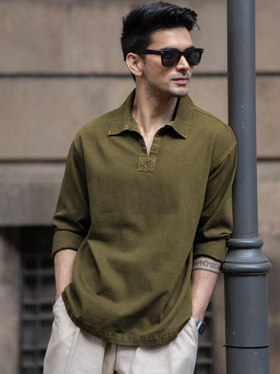 Powerlook Men Boxy Casual Shirt - Image 1