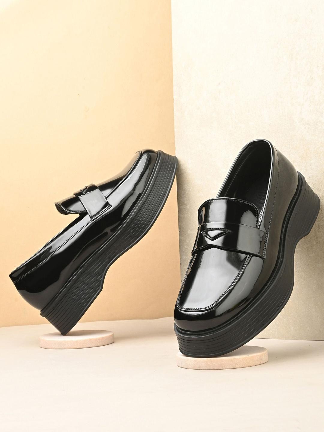 Leo's Fitness Shoes Men PU Loafers - Image 1