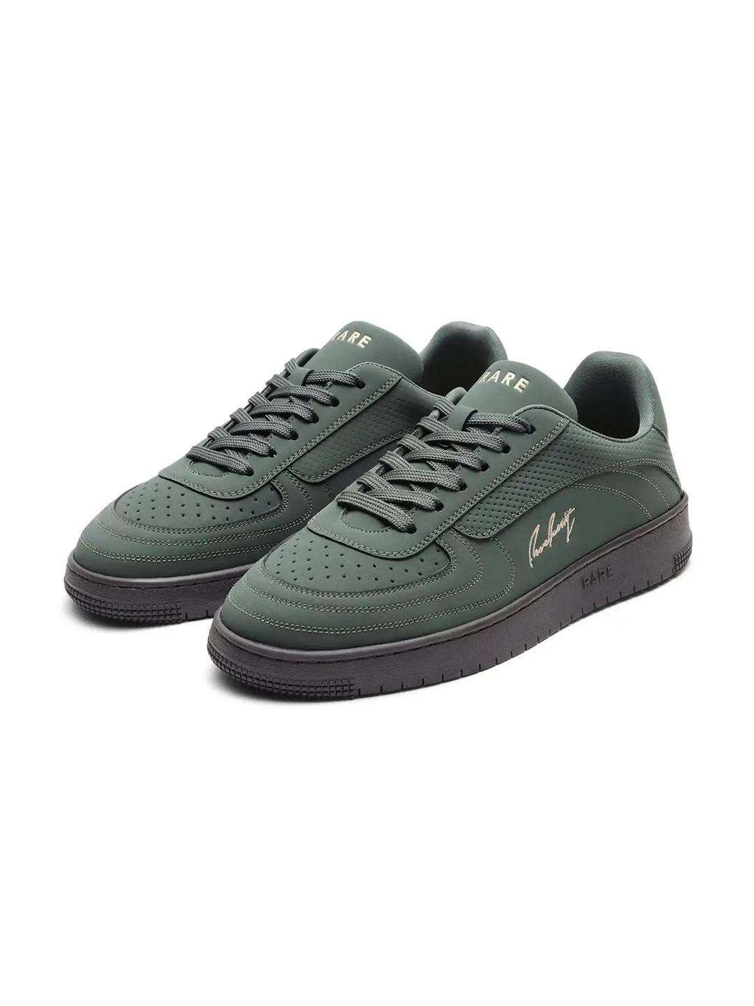 RARE RABBIT Agno Men Leather Sneakers - Image 1