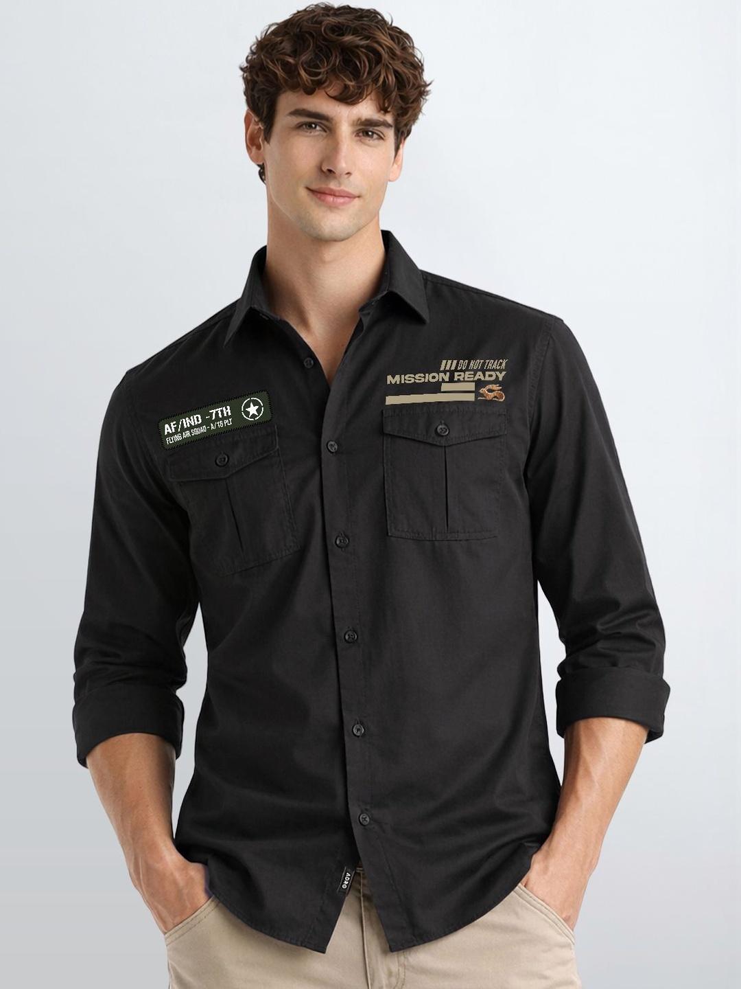 ADRO Men Standard Printed Casual Shirt - Image 1