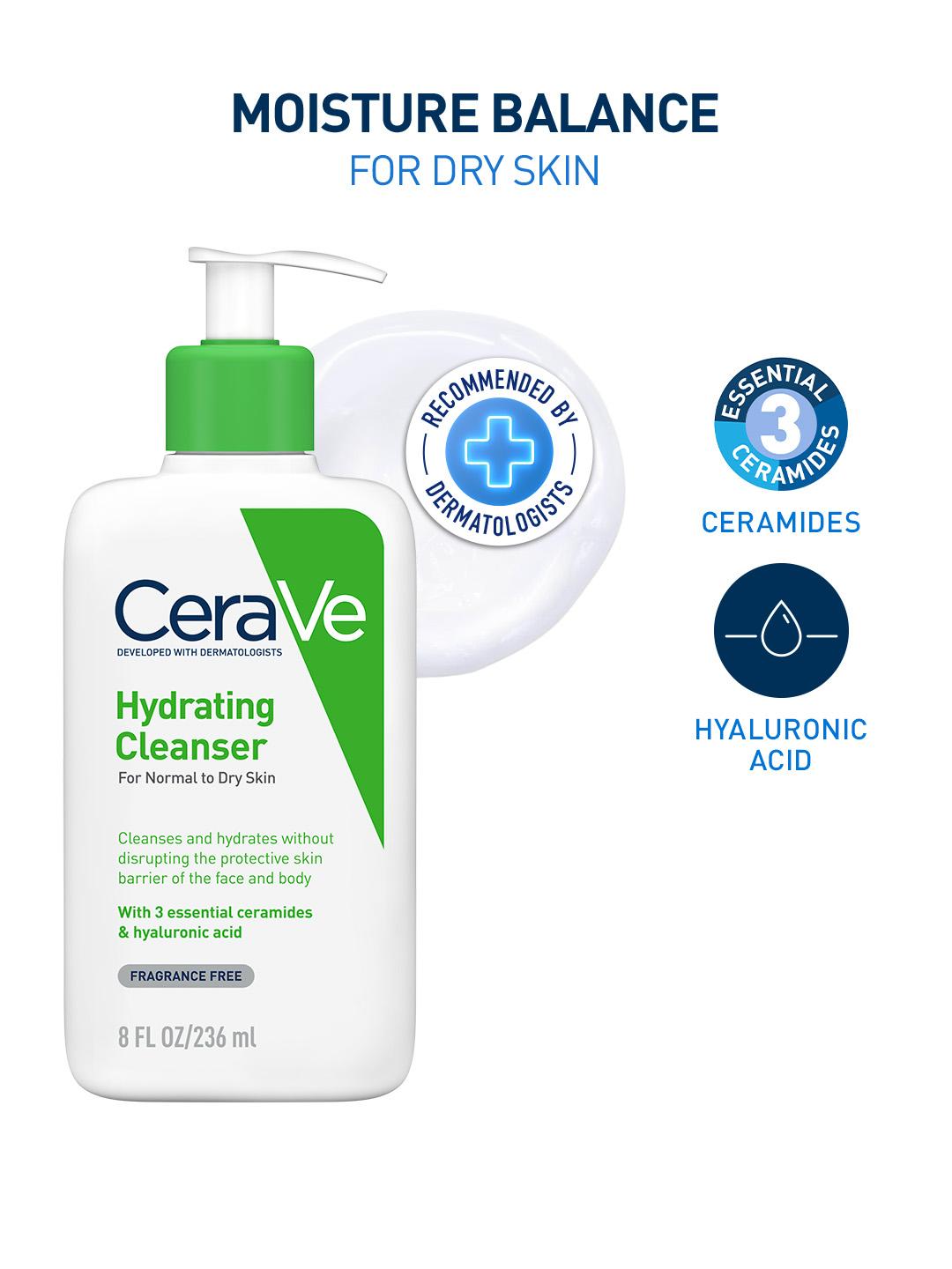 CeraVe Hydrating Cleanser for Dry Skin 236ml