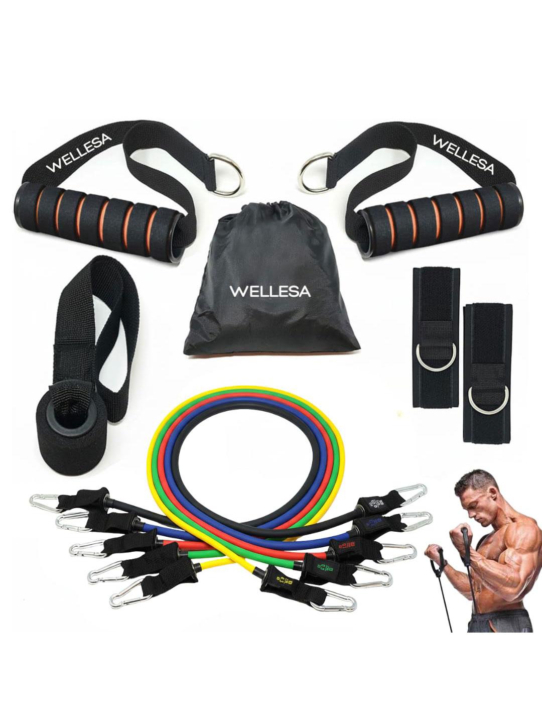 Wellesa Set of 11 Resistance Tubes Pack of 11 - Image 1