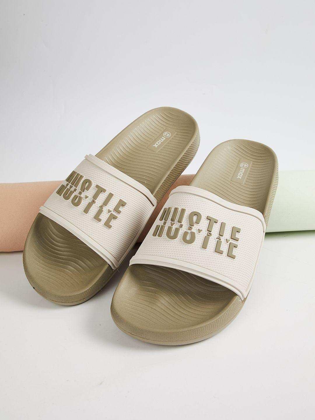 max Men Printed Sliders - Image 1