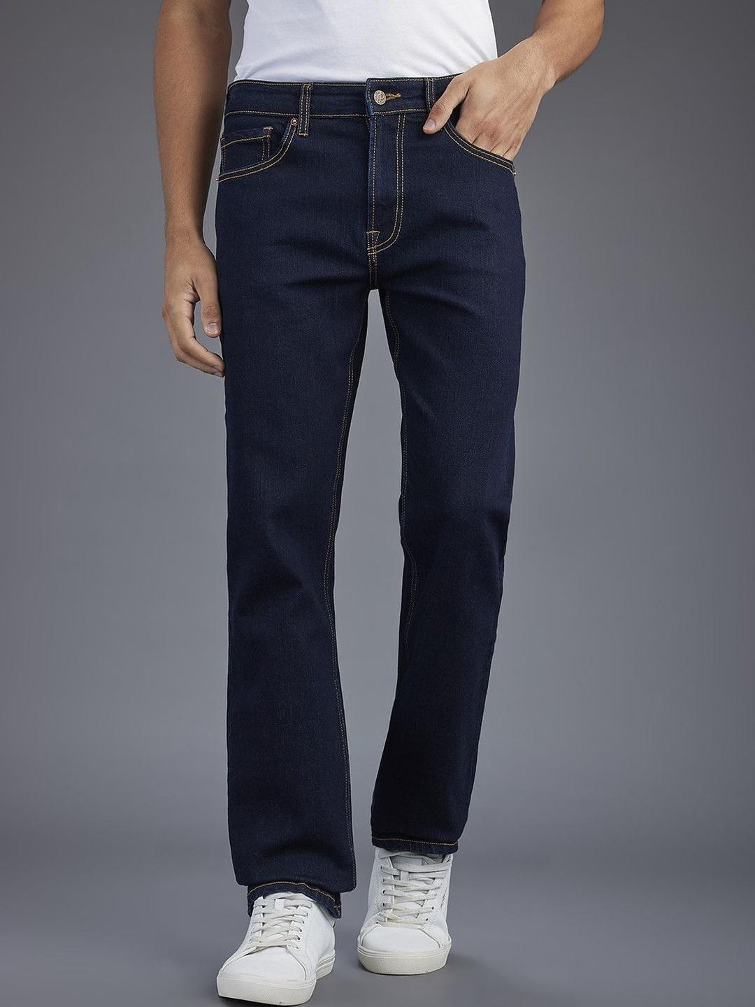 Pepe Jeans Men Straight Fit Mid-Rise Stretchable Jeans - Image 1