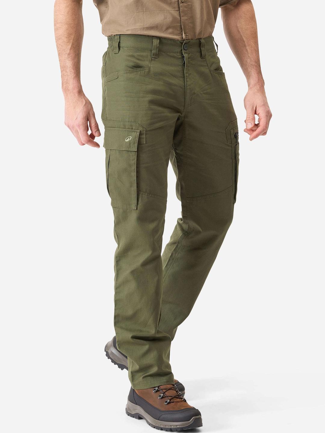 Decathlon Solognac Men Green 500 Sun Pants - Image 1