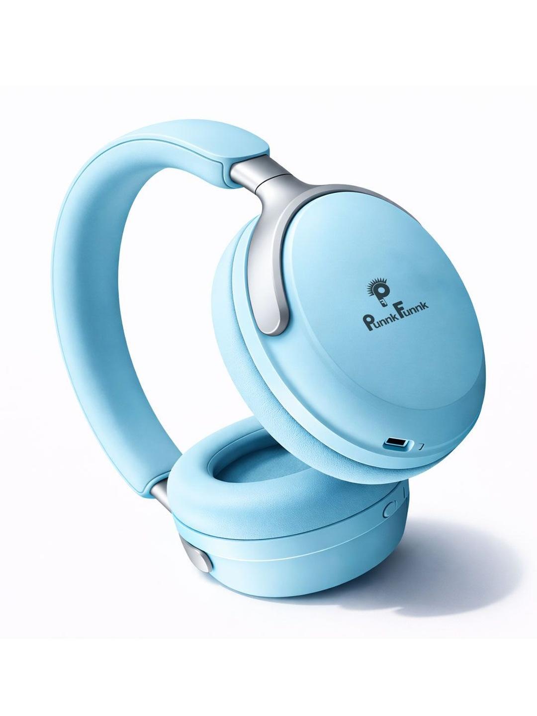 PunnkFunnk Bass Over-Ear Bluetooth Headphones - Image 1