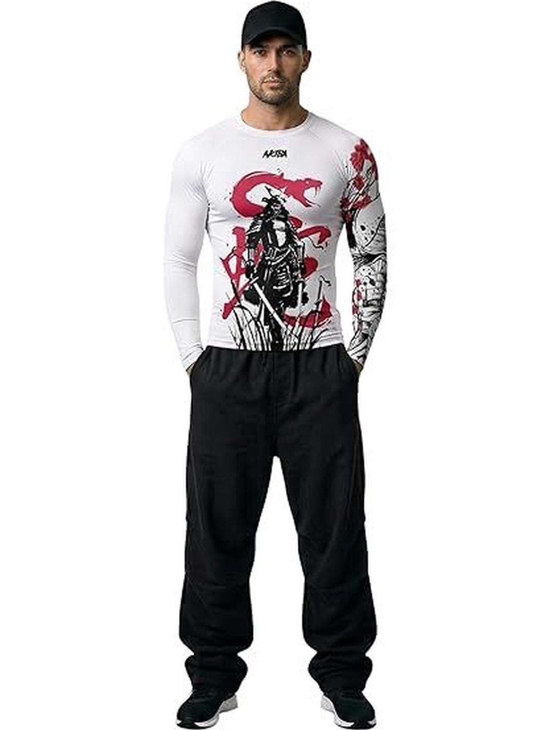 AKIBA Men Printed T-shirt