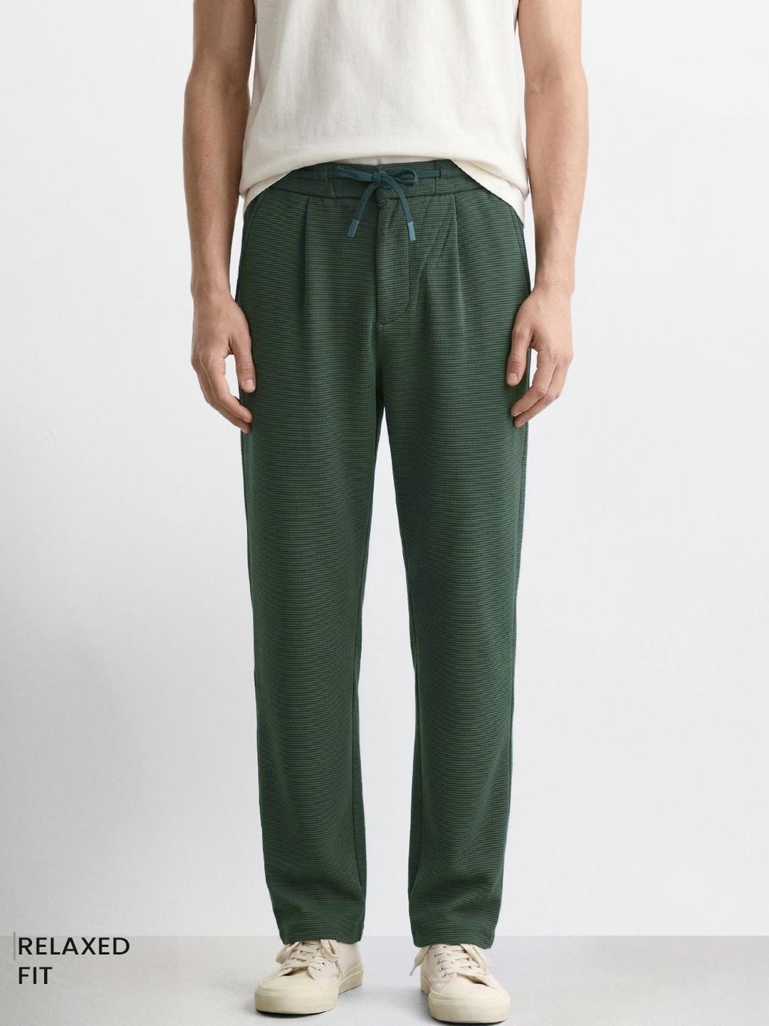 The Indian Garage Co Men Tapered Fit Track Pants - Image 1
