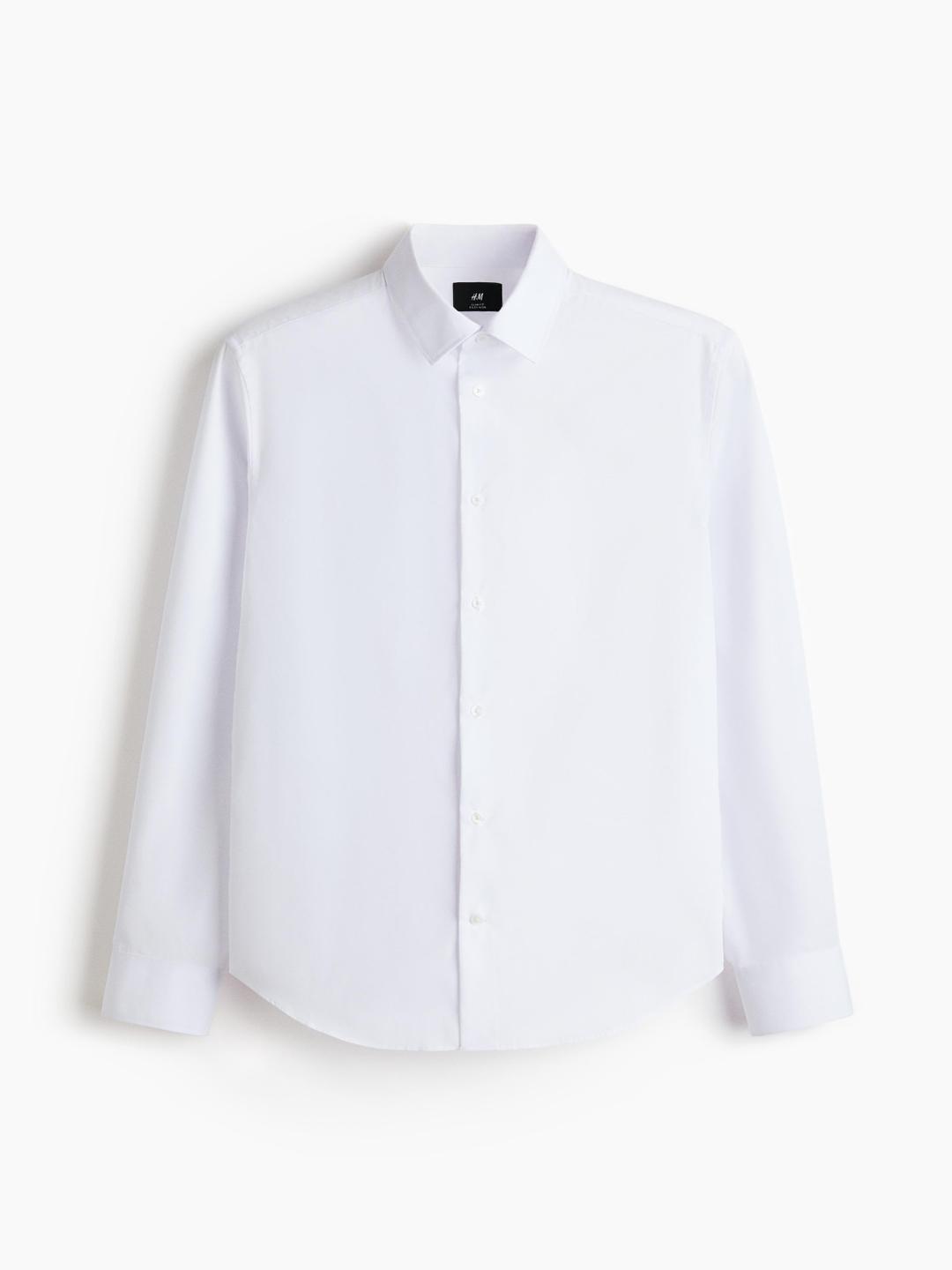 H&M Slim Fit Easy-Iron Shirt - Image 1