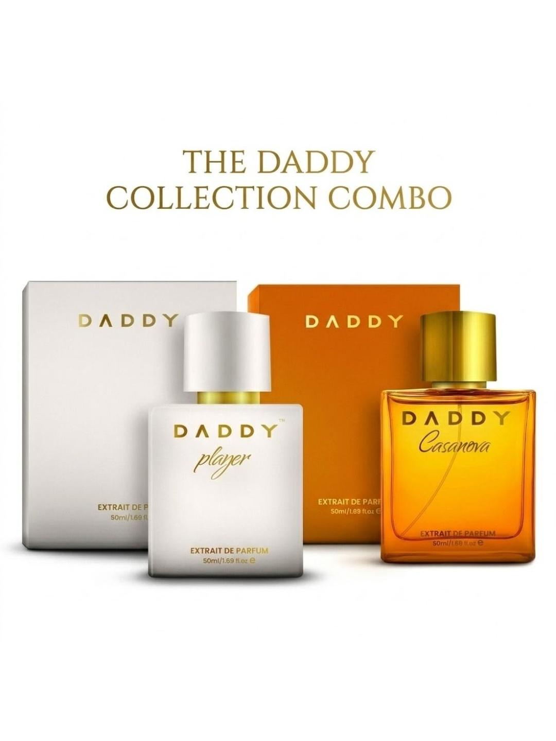 Daddy Player & Casanova Eau De Parfum Set of 2 - 50 ml Each Pack of 2 - Image 1