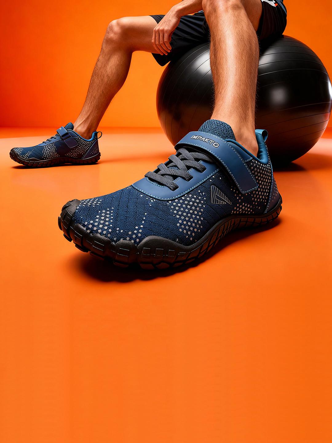 IMPAKTO Men Barefoot Rooted Big Toe Box Shoes