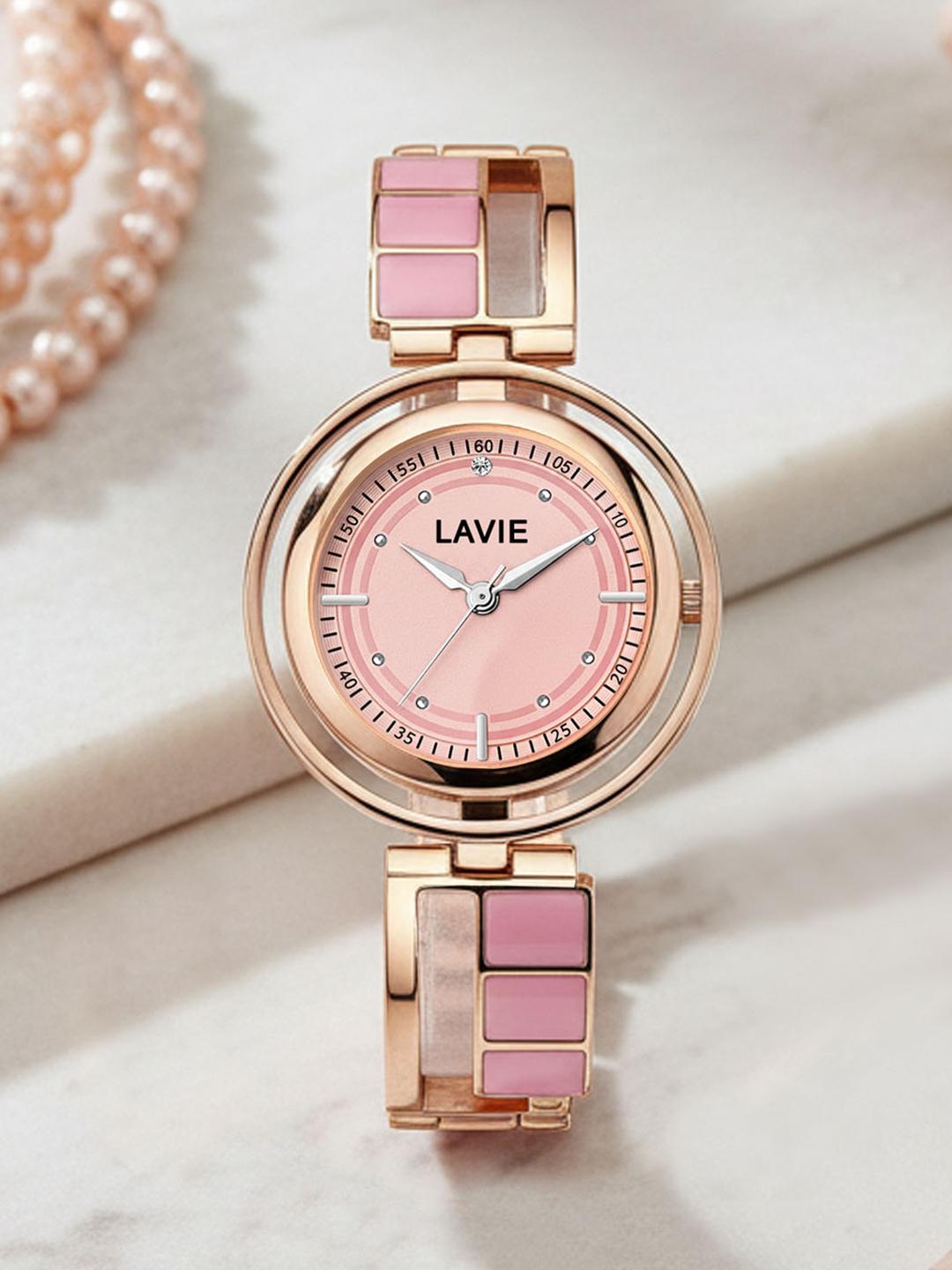 Buy Lavie Women Dial & Bracelet Style Straps Analogue Watch LV-727