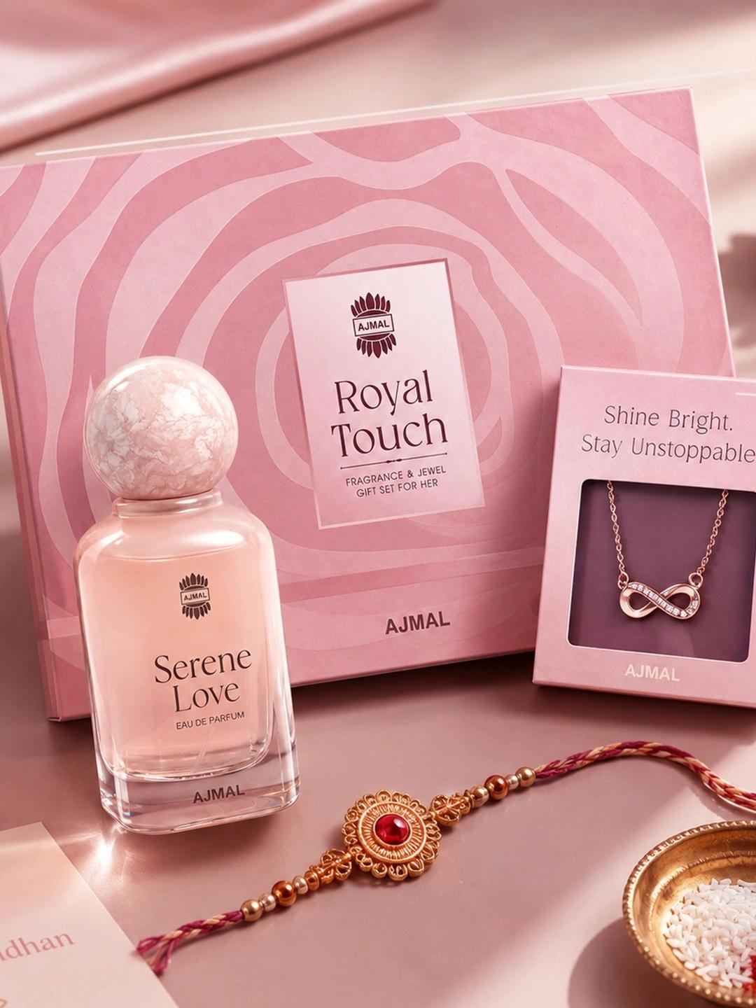 Ajmal Royal Touch EDP Perfume 65ml with Jewellery Gift Set - Image 1