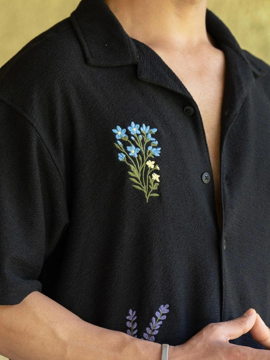 Powerlook Men Floral Printed Casual Shirt