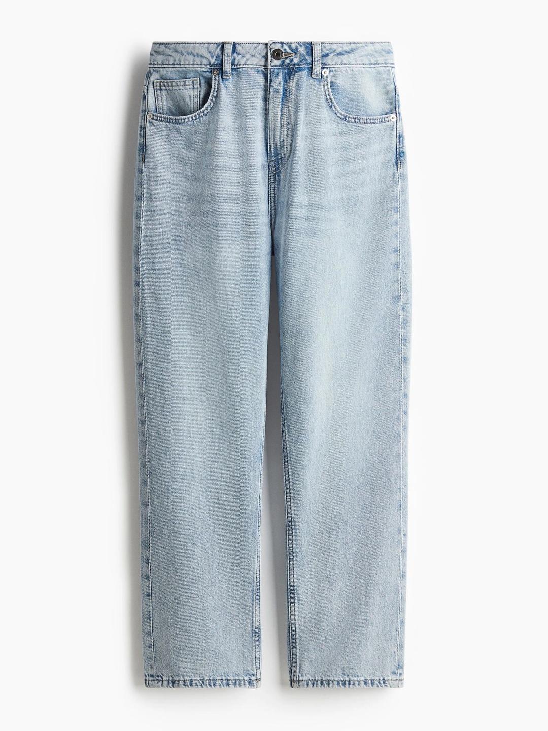H&M Straight High Ankle Jeans - Image 1