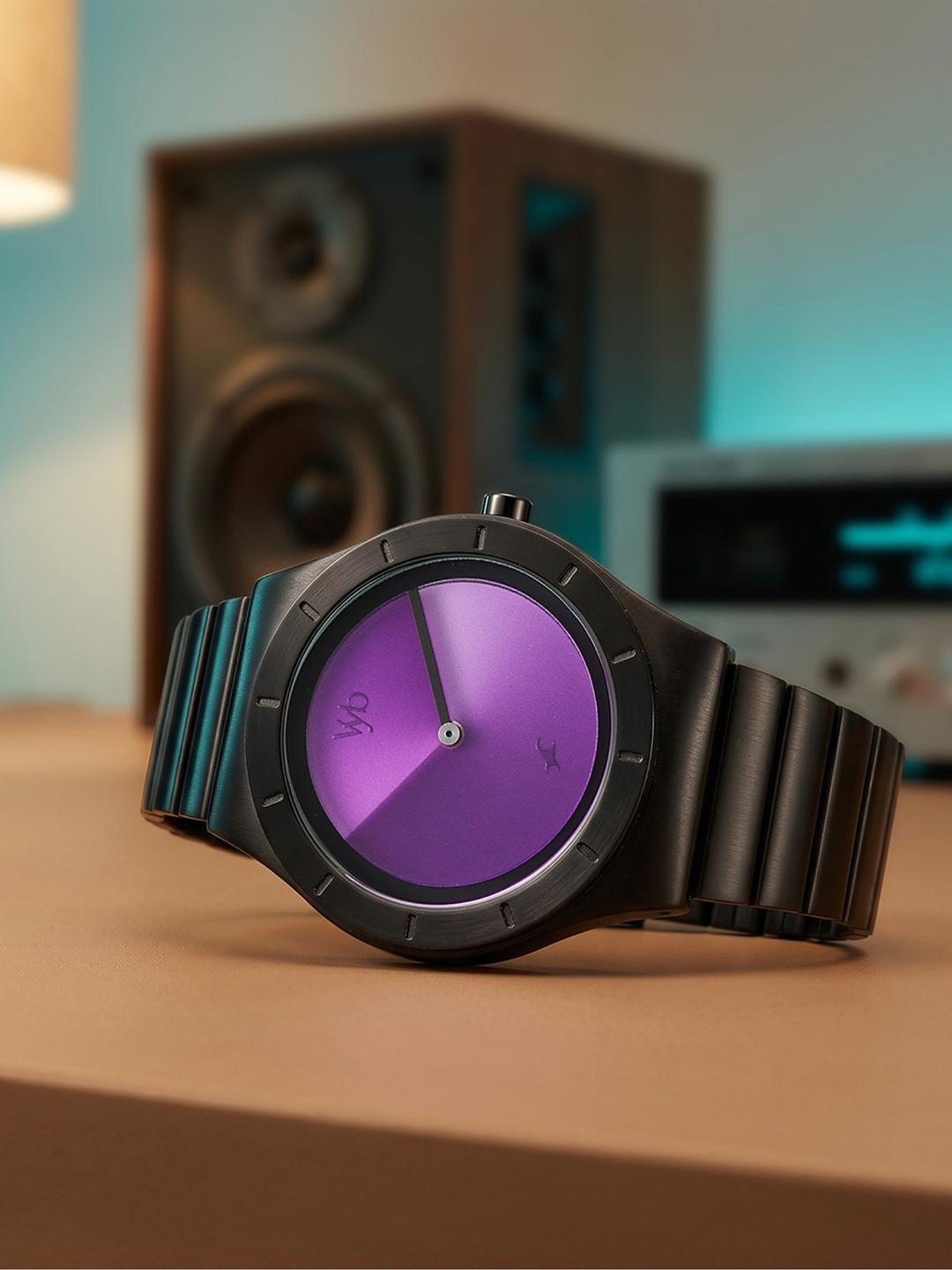 Fastrack Men Vyb Arcane Quartz Purple Dial Watch - Image 1