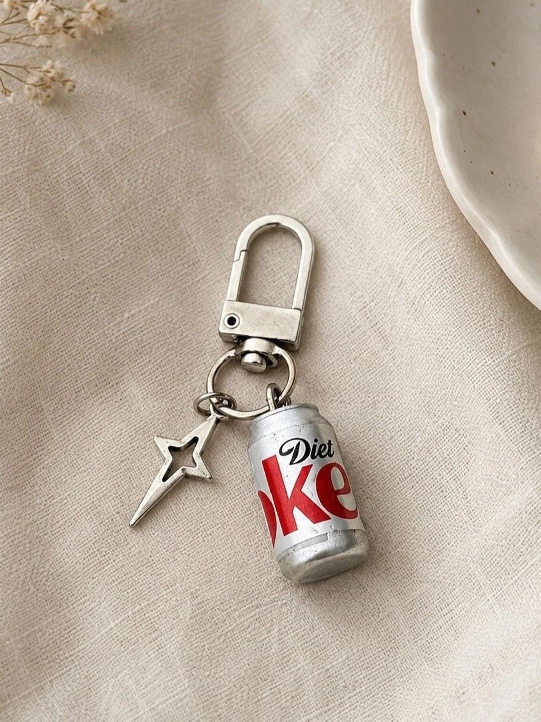 Ishkaara Diet Coke Can Bag Charm Keychain