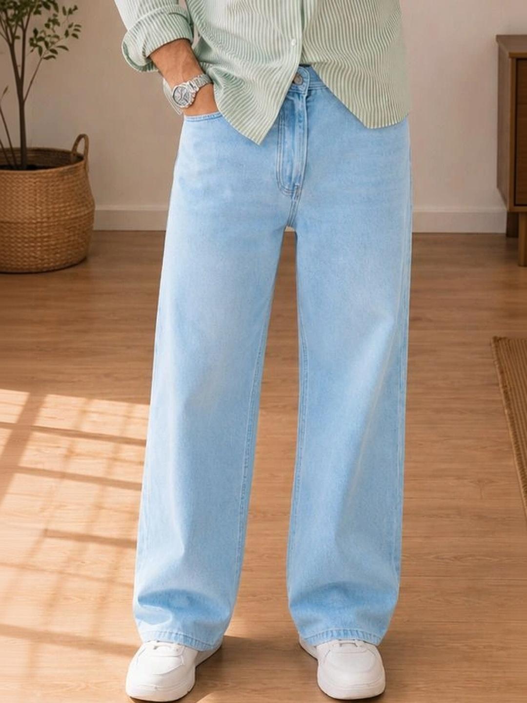 Gaucha Men Relaxed Fit Mid-Rise Stretchable Jeans - Image 1