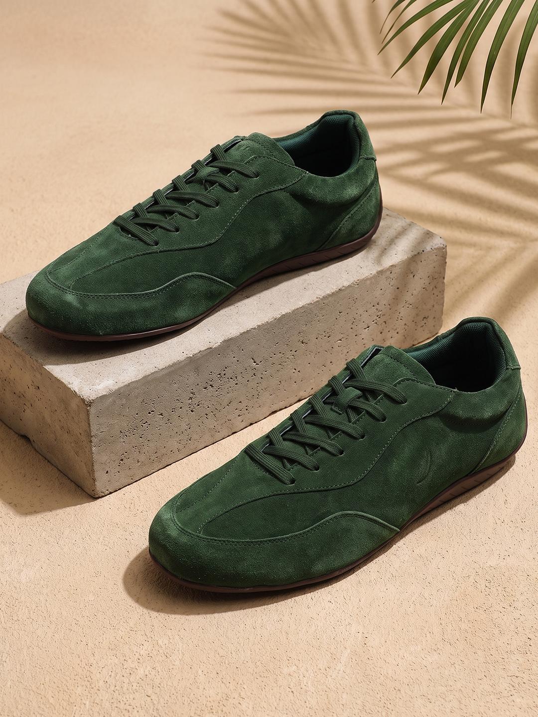 Nautica Men Suede Lace-Up Sneakers