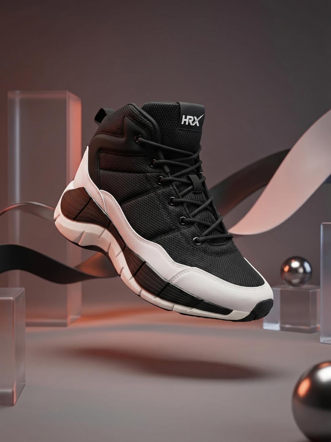 HRX by Hrithik Roshan Men Mesh Basketball Shoes - Image 1