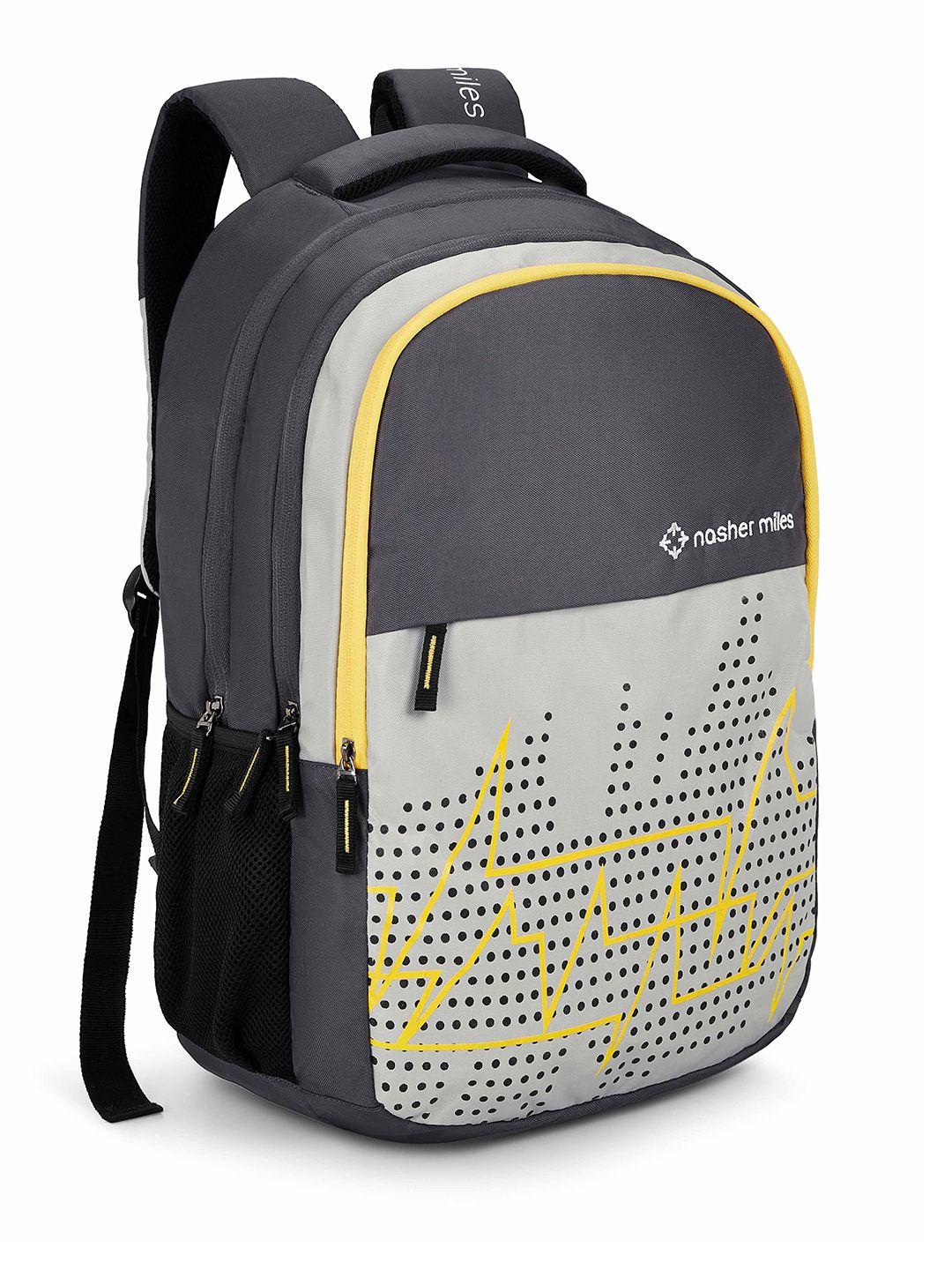 Nasher Miles Grey Pulse Backpack 45L - Image 1