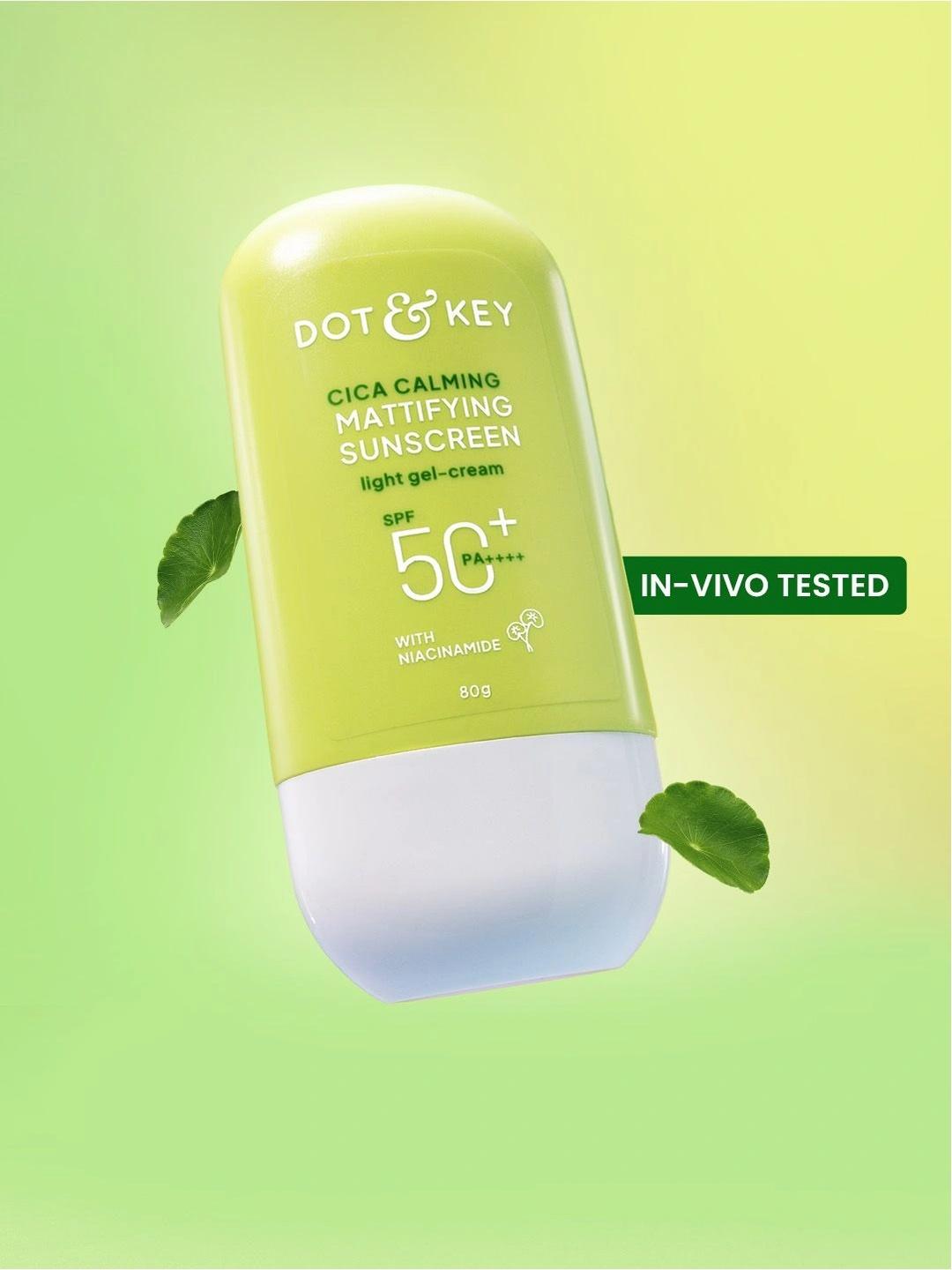 DOT & KEY Cica Calming Matte Sunscreen SPF 50+ PA++++ 50g - Image 1