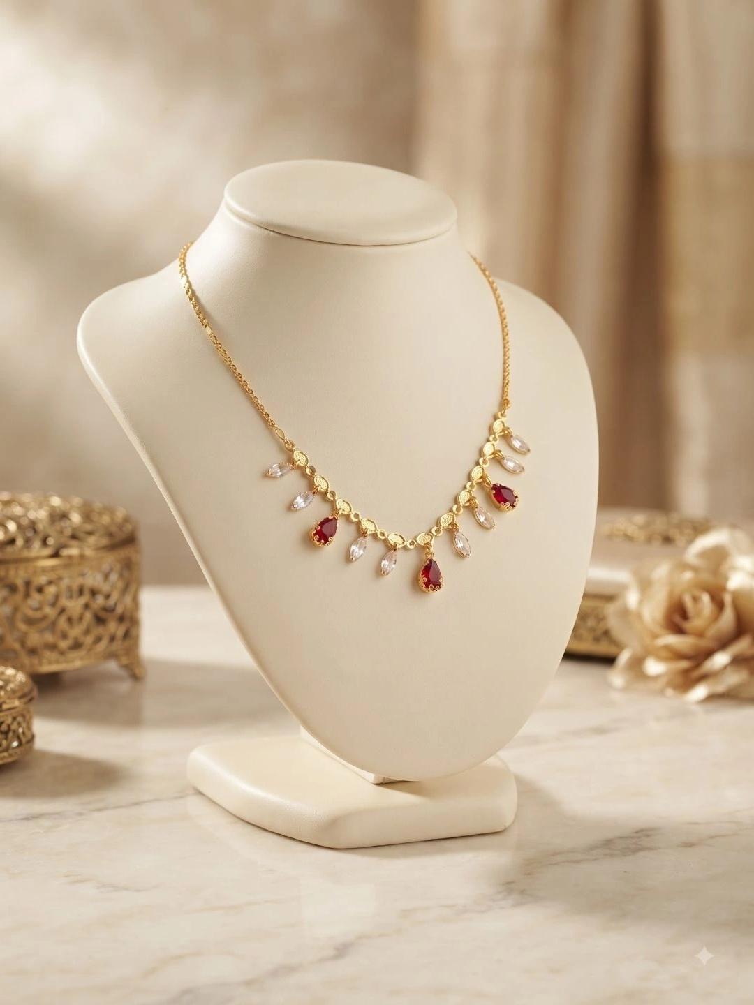Anouk Brass Gold-Plated Necklace - Image 1