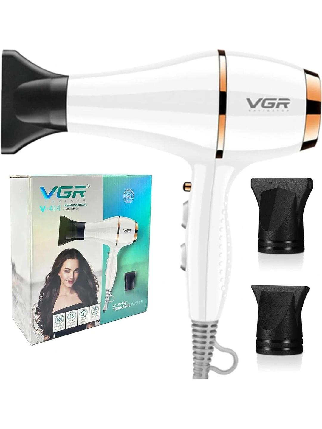 VGR Professional 1800-2200W Hair Dryer - V-414 - Image 1