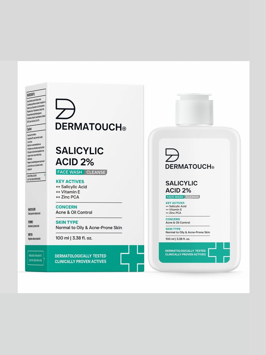 Dermatouch Salicylic Acid 2% Face Wash 100ml - Image 1